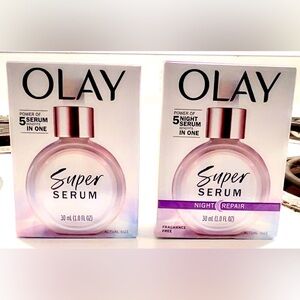 NIB OLAY Super Serum Daytime & Night Repair 30ml/1oz each